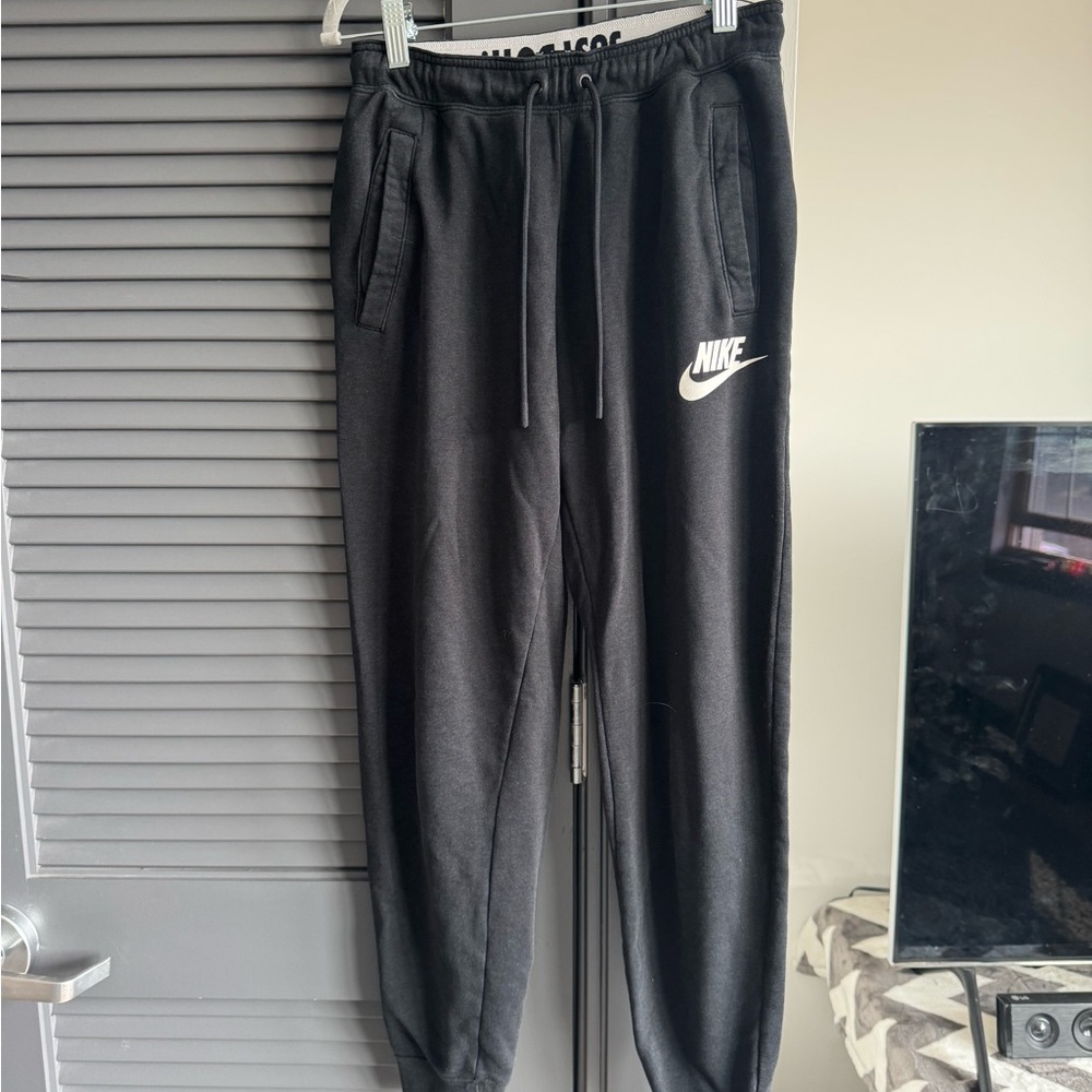 Nike Black and Gray Jogger Pants